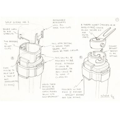 Golf sketches 1
