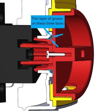 CAD section view